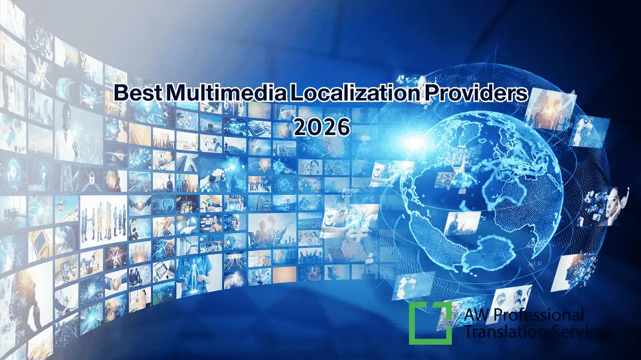 Best Multimedia Localization Providers 2026 | Media Localization Services – AW PTS