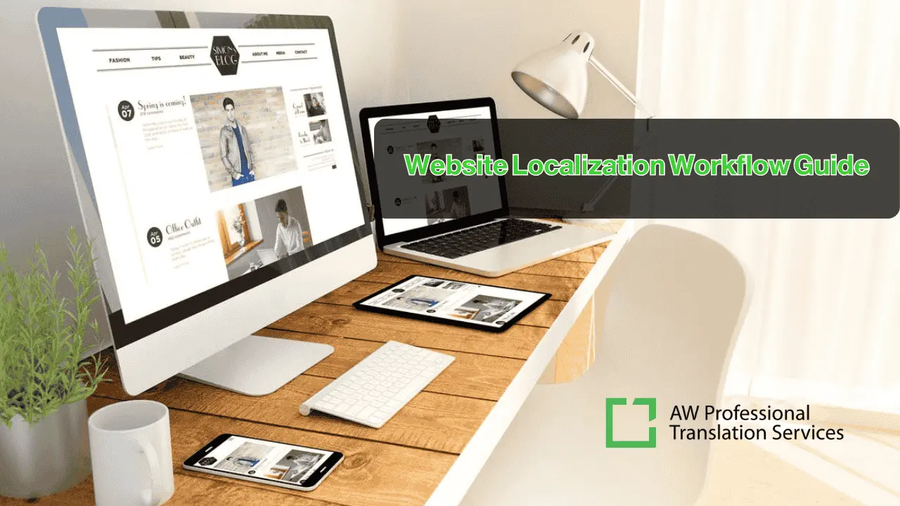 Website Localization Workflow Guide | Global Website Localization by AW PTS