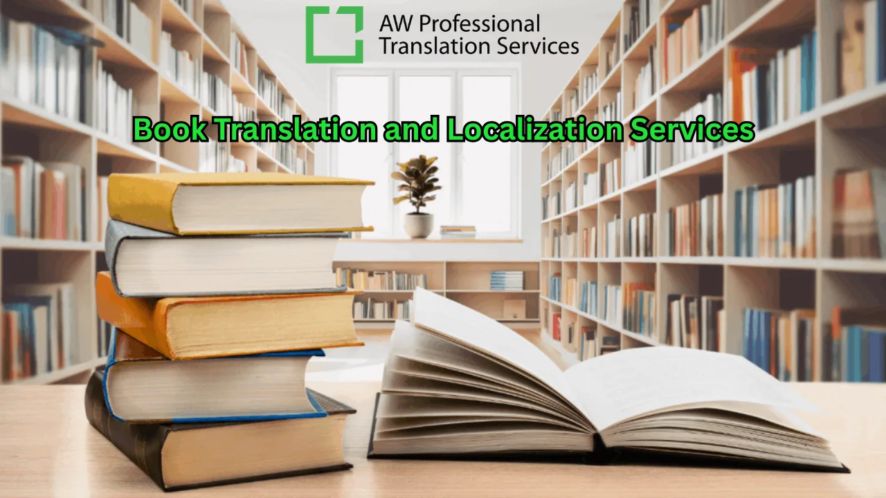 Book Translation and Localization Services | AW PTS Professional Services